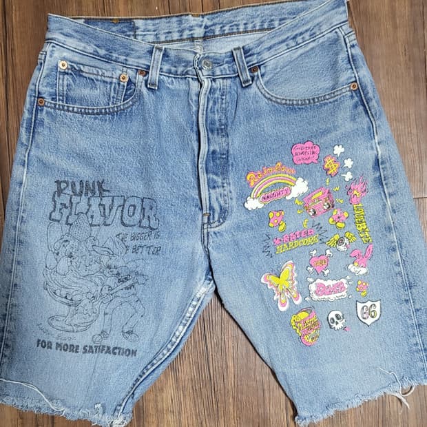 리바이스 Levi's 데님 반바지