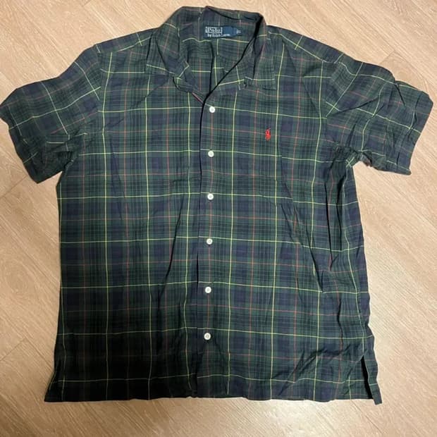 폴로랄프로렌 반팔체크셔츠