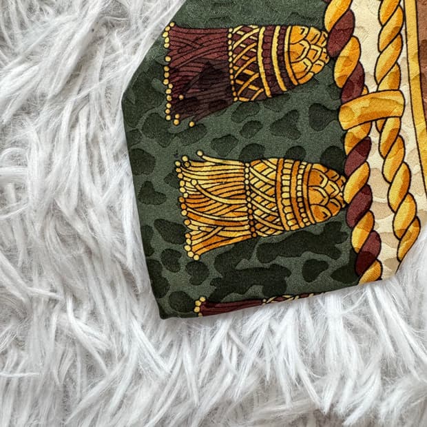 PIERO MASSA 일본빈티지 넥타이 에스닉 빈티지넥타이 OS