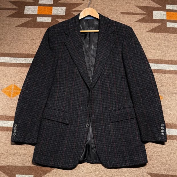 USA 폴로랄프로렌 유니온메이드 울 트위드 자켓 L