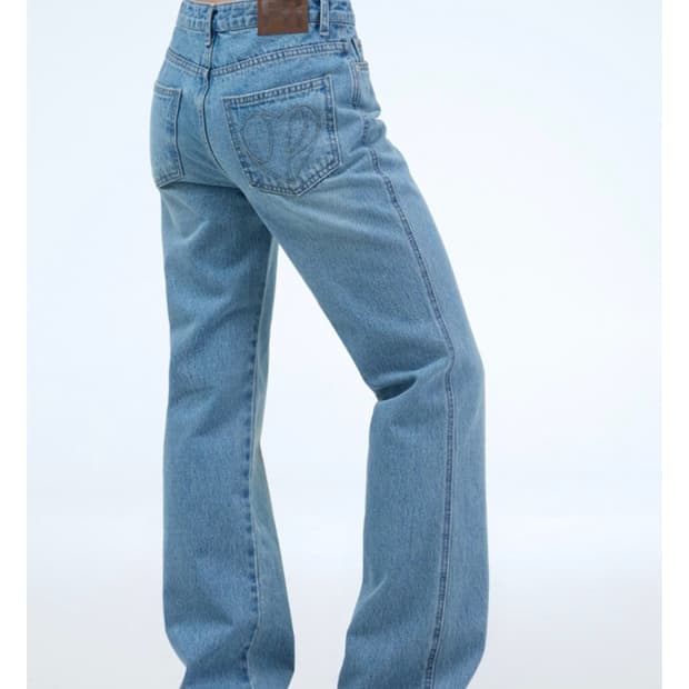 포르테나 스트레이트 청바지