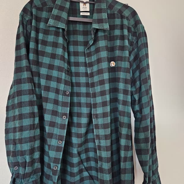 헤지스 플란넬 셔츠