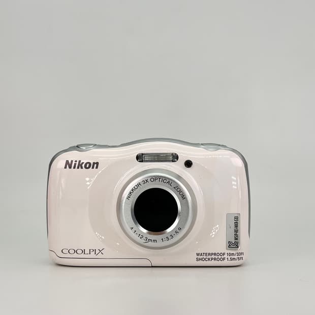 니콘 쿨픽스 Nikon Coolpix S33 화이트