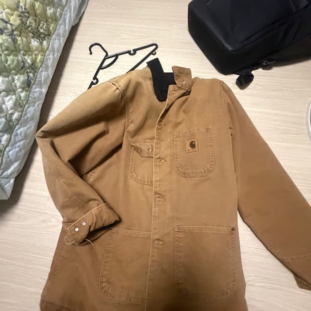 [M] 칼하트 C02 BRN 미시간 코트 USA 초어코트 블랭킷 라이