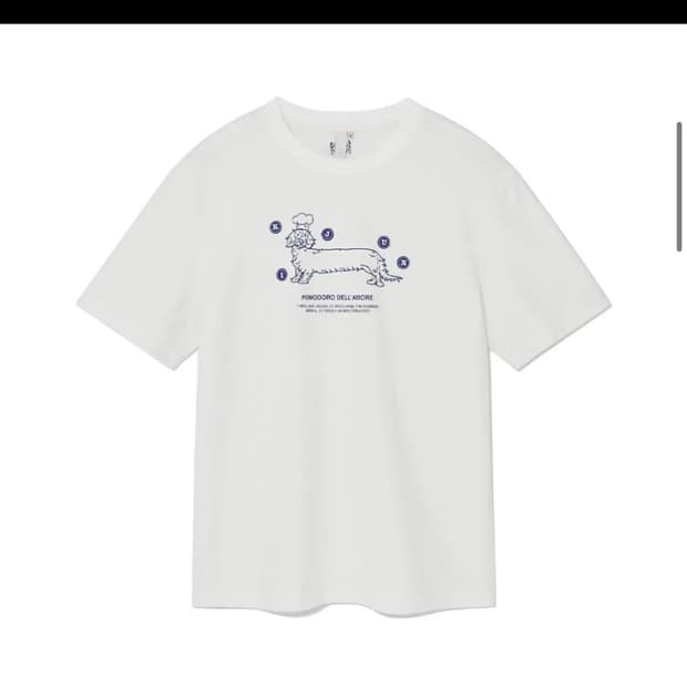 기준 kijun 닥스훈트 티셔츠