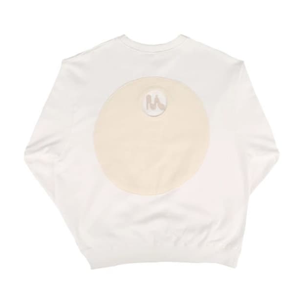 Back Pocket Sweat Shirts Ivory