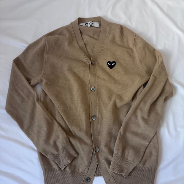 꼼데가르송 가디건 xl