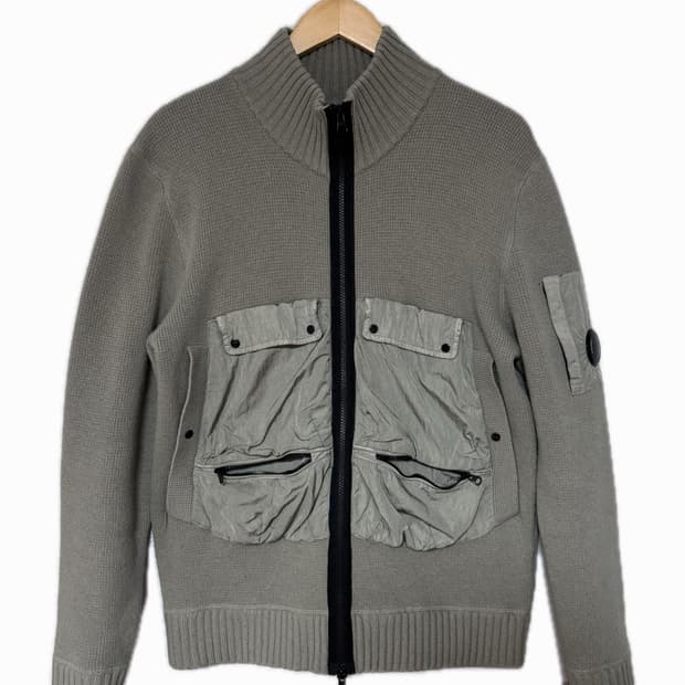 CP 컴퍼니 CP COMPANY 투웨이 집업 니트