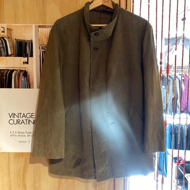 스웨이드 레더자켓