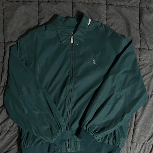 입생로랑 블루종 스윙탑