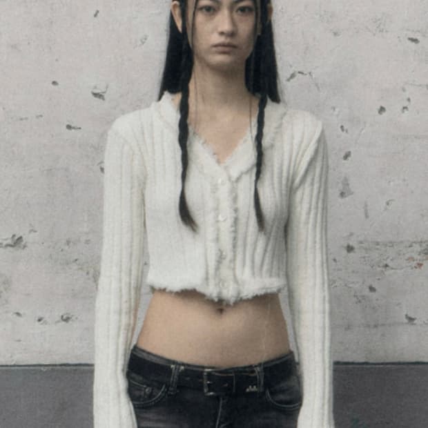 새제품) 보헤미안서울 보헴서 가디건 트위드 bohemseo