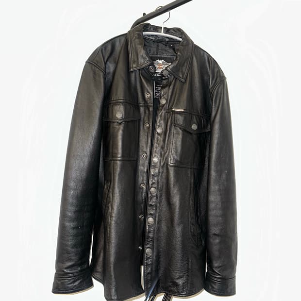 할리데이비슨 가죽 셔츠 자켓