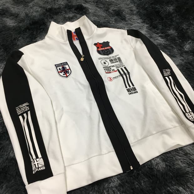 투티/A4 ENGLAND 져지 축구 화이트 자켓