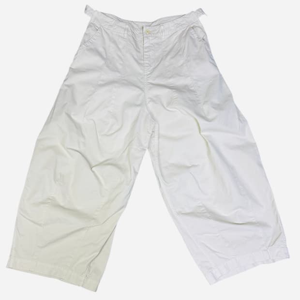 네스트로브 nest Robe 코튼 퍼티그 팬츠 아이보리 F