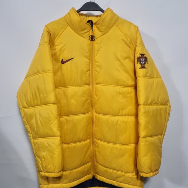 나이키 포루투칼 2000 국가대표 푸퍼자켓(벤치 패디드자켓)