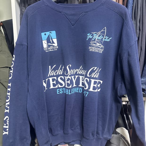 예스아이씨 맨투맨 L