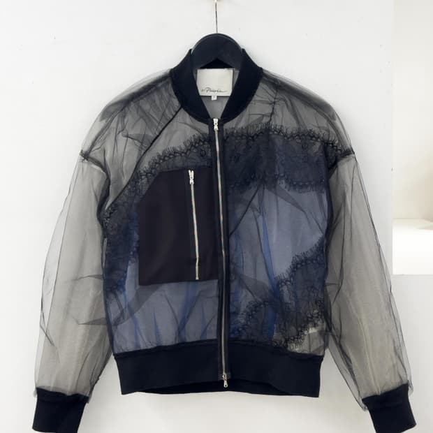 3.1 phillip lim 시어 봄버 자켓