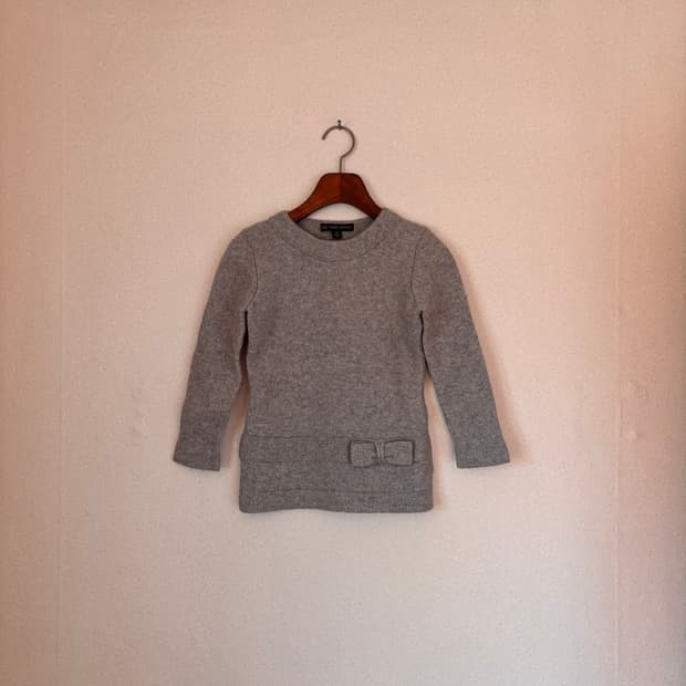 브룩스브라더스 그레이 니트 여성 XS 주니어 키즈 