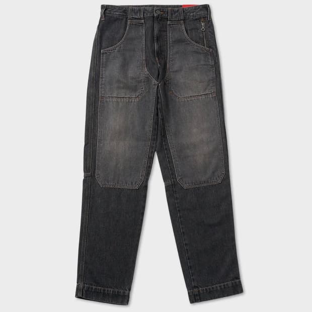 디젤 남성 P 5 D 트라우저 데님 팬츠 - 다크 그레이