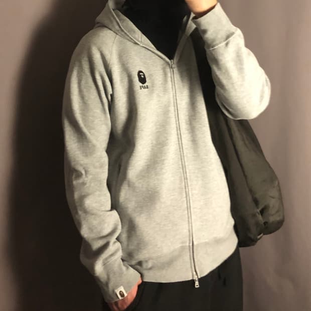 베이프 후드집업