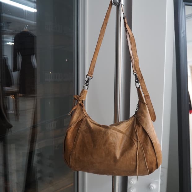 A.I.P leather cross bag 