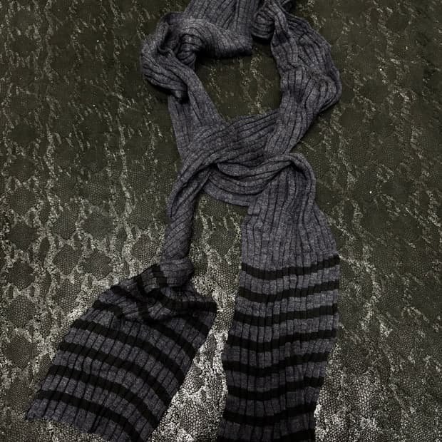 Stripe Detail Scarf