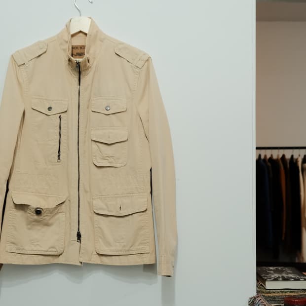 Neil barrett safari military jacket