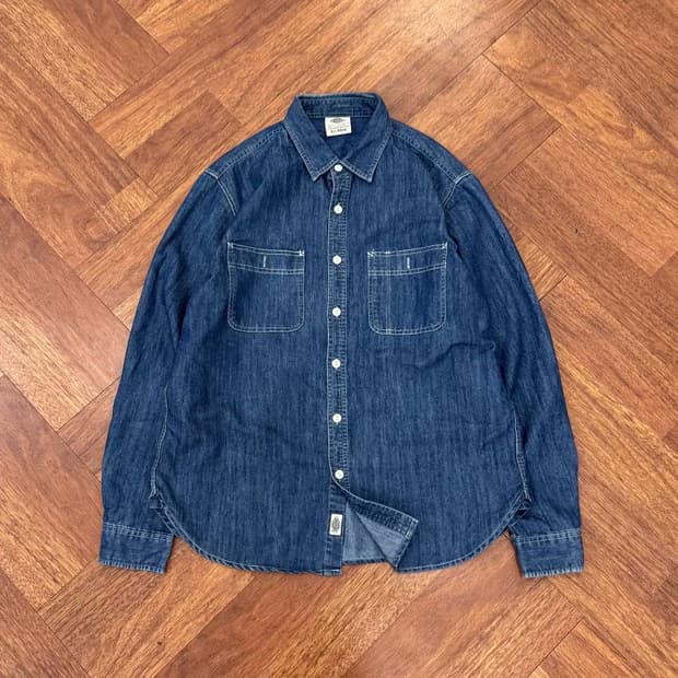 XL 디키즈 데님 워크 남방 셔츠 
