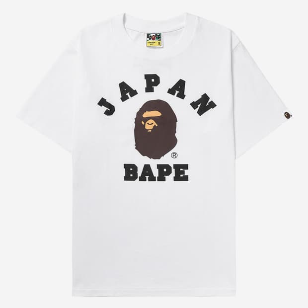BAPE Japan College City T-Shirt White