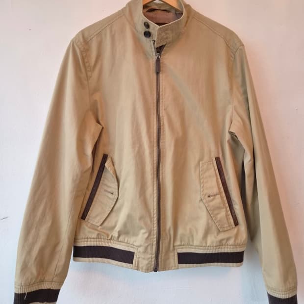 COACH코치 남성 바라쿠타 블루종집업자켓