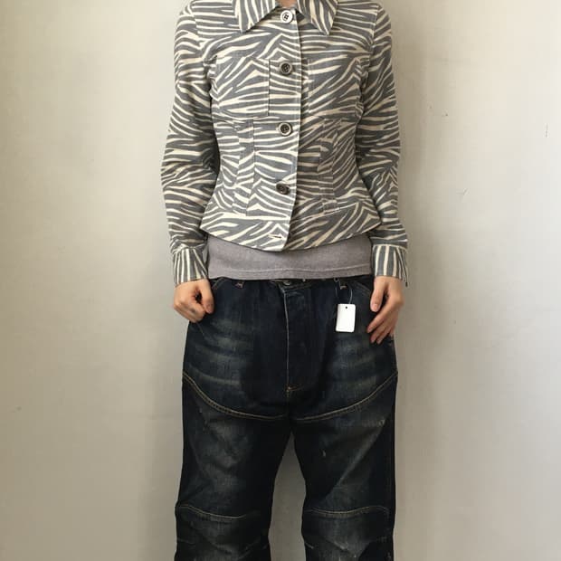 Zebra pattern jacket