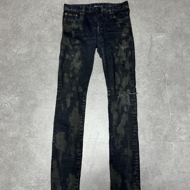 생로랑 FW13 오일 디스진