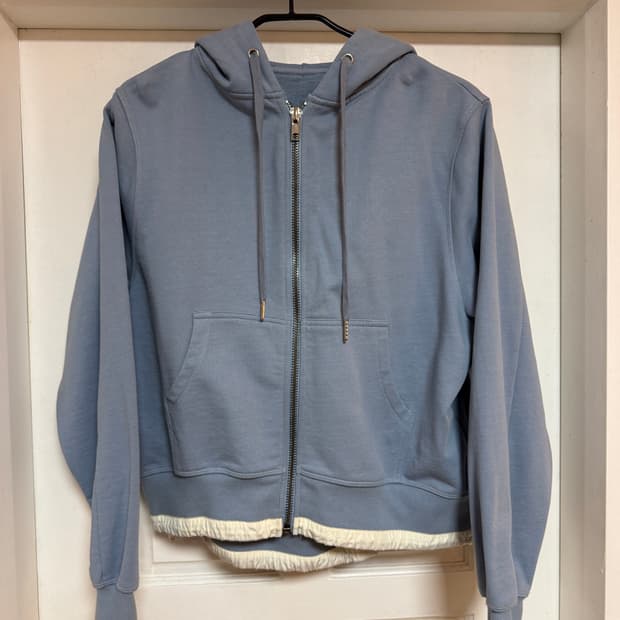 Sacai 스트링 후드집업