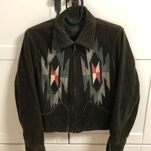 히스테릭글래머 코듀로이 자켓