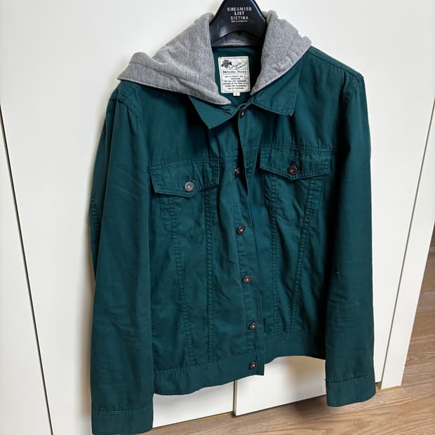 Japanese vintage 후드데님자켓