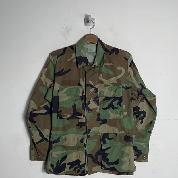미군 오리지널 우드랜드 군복 자켓 S/S