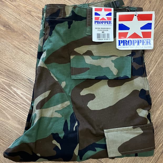 N224 미군 프로퍼 우드랜드 카모 팬츠