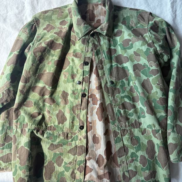 WWii USMC P-44 Frogskin Camo Jacket