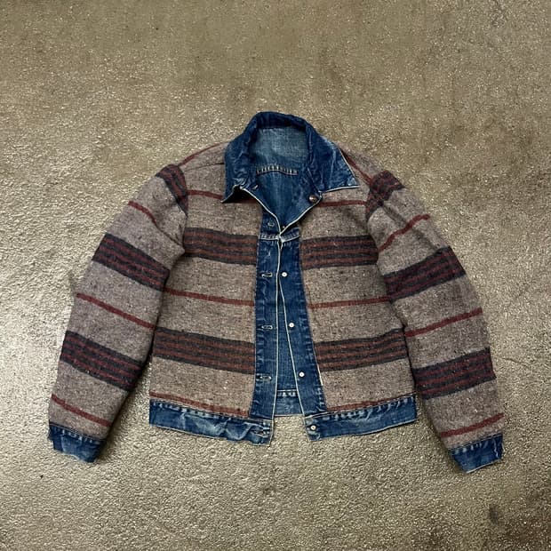 70s Levis70505 블랭킷 트러커 자켓 (100)