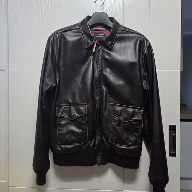 디아프바인 A2 레더자켓 2XL