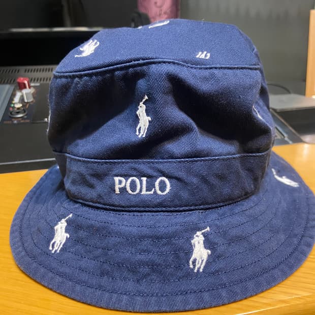 폴로 멀티포니 버킷햇 네이비 L/XL