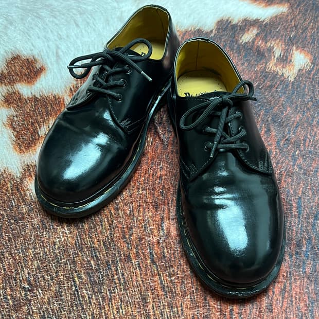 [260] 닥터마틴 1461 블랙 3홀 유광 로퍼