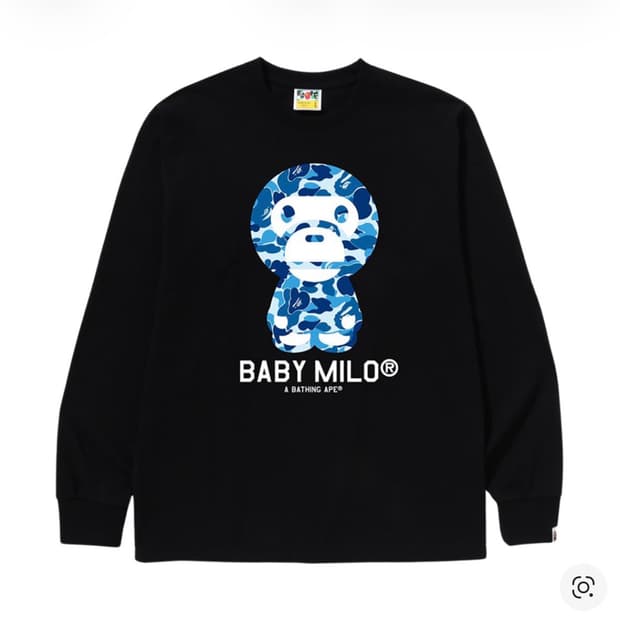 베이프 ABC 카모 베이비 마일로 롱슬리브