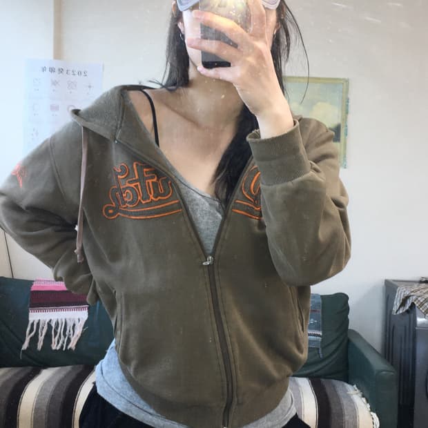 투티/A8 von dutch original y2k 후드집업 빈티지 패치