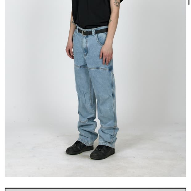플라스틱 프로덕트 MPa CALF POCKET PANTS (STEEL B