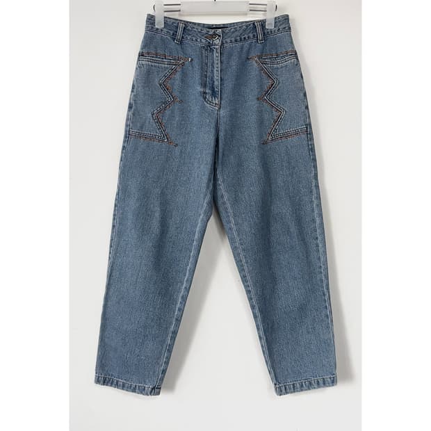 오즈세컨 크라운 데님 팬츠