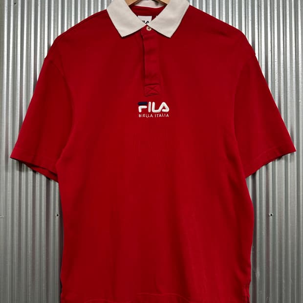 [S] 필라 FILA 루즈핏 카라 반팔티