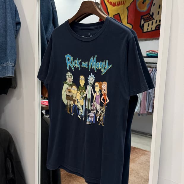Rick and Morty 릭앤모티 카툰 반팔 티셔츠