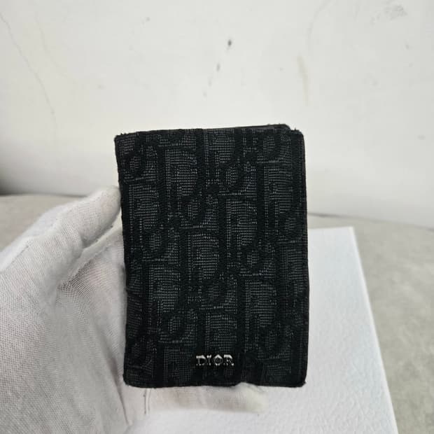 [보증서 정품] 디올 오블리크 오거나이저