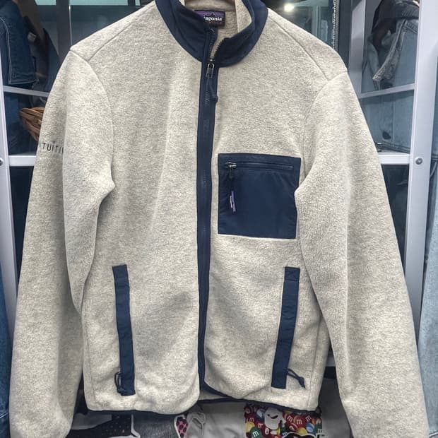 파타고니아 신칠라 플리스 자켓 아이보리